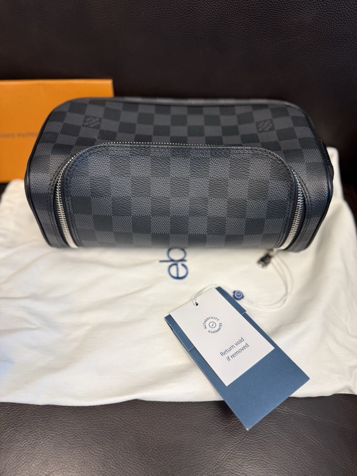 Louis Vuitton Damier Graphite Toiletry Pouch