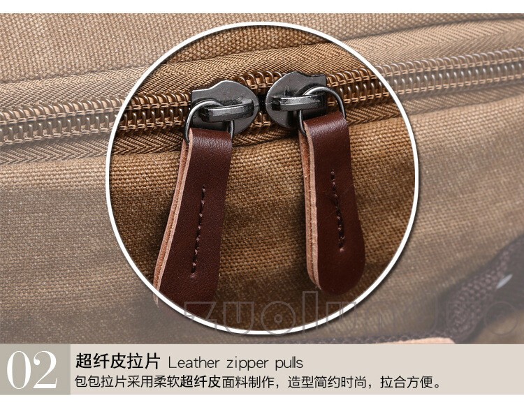 2026 New Men’s Canvas Backpack School Bag Travel Bags Laptop Bag High Qualit