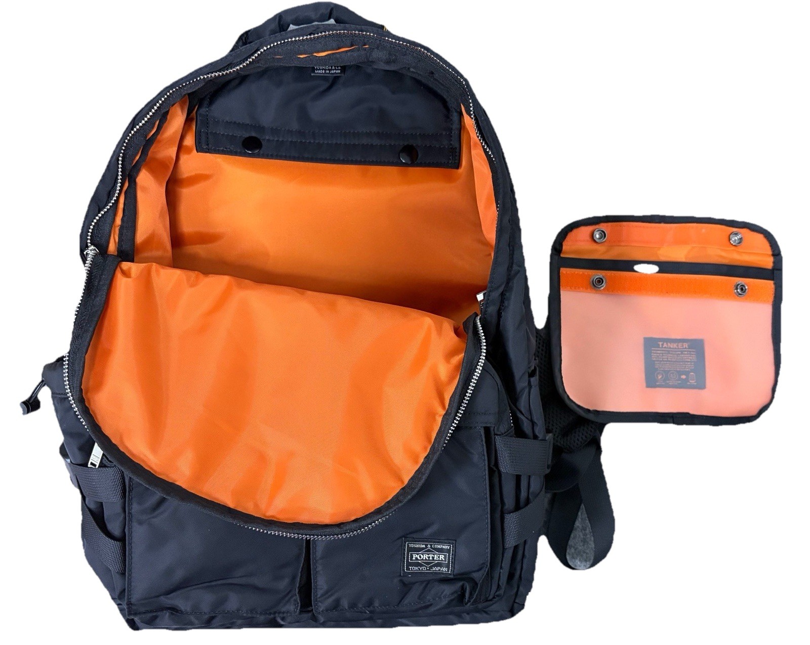 HEAD PORTER Yoshida 1st Gen Tanker Daypack L Black Backpack Japan 15” Laptop