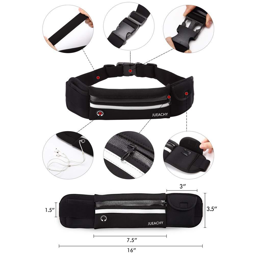 Waterpoof Running Bum Bag Fanny Pack Travel Waist Belt Zip Hiking Sport Pouch