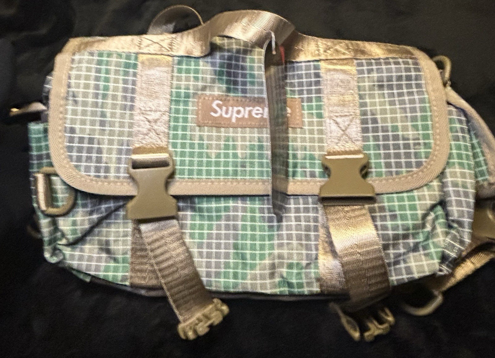 mini duffle bag camo
