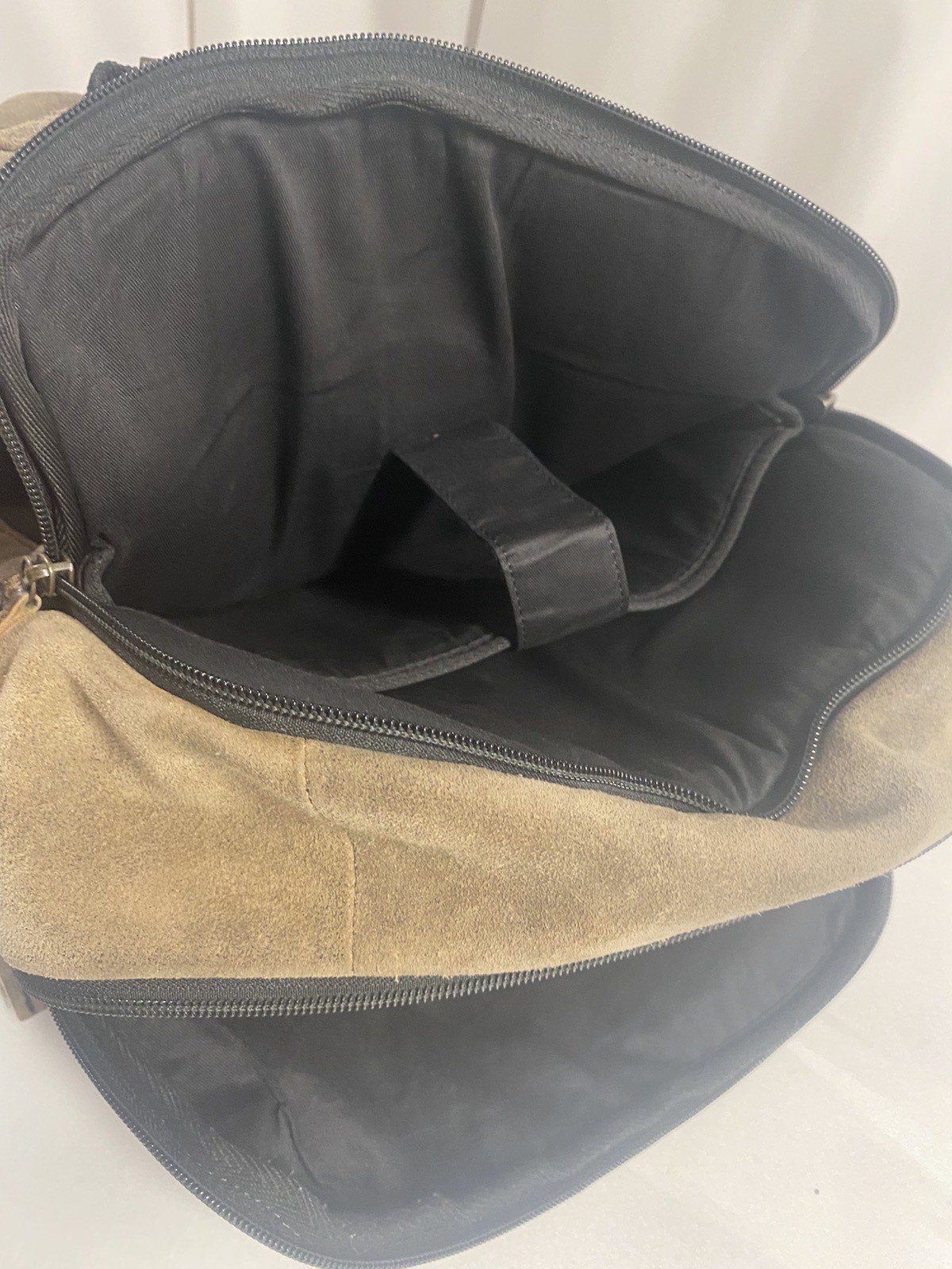 Wilson’s Leather Suede Leather Backpack Laptop Bag Business Travel