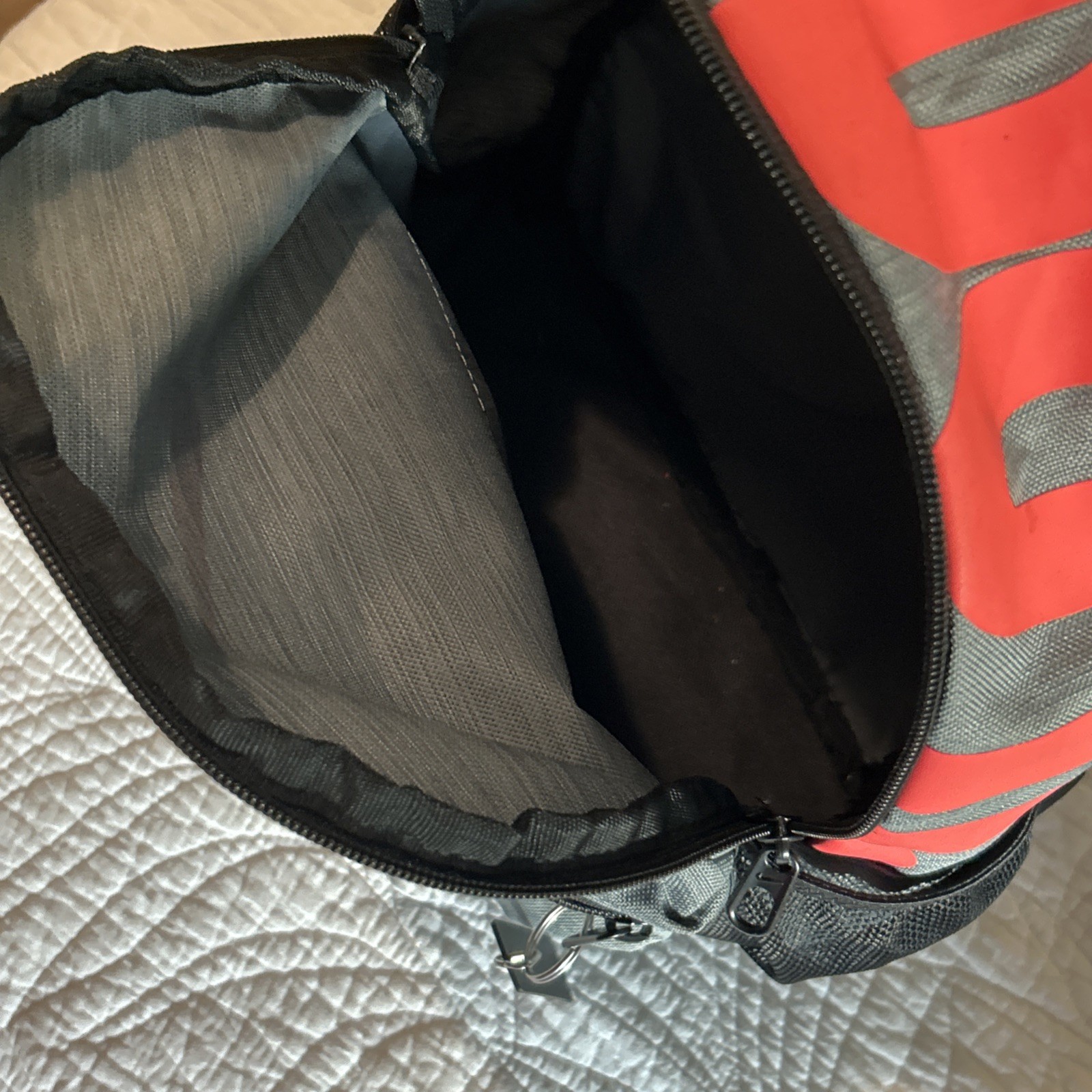 Nike Brasilia Just Do It Mini Backpack Cool Grey Black Racer Pink 13” x 10” x 5”