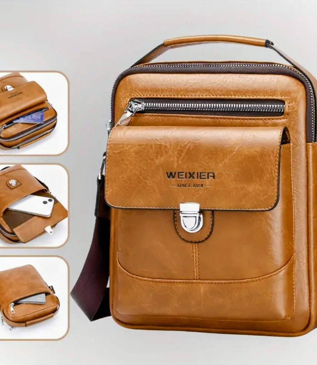 Brand new-Business-Men’S Messenger Bag-Versatile bag-Shoulder Bag-crossbody bag