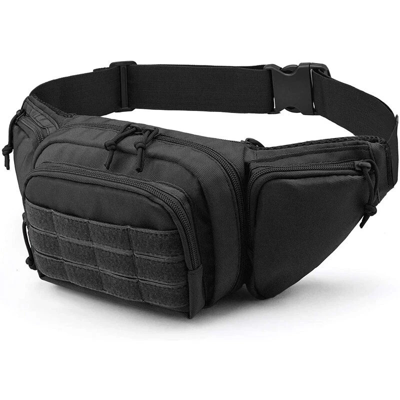 Tactical Waist Fanny Pack Phone Pouch Military Outdoor Camping Hiking Belt Bag