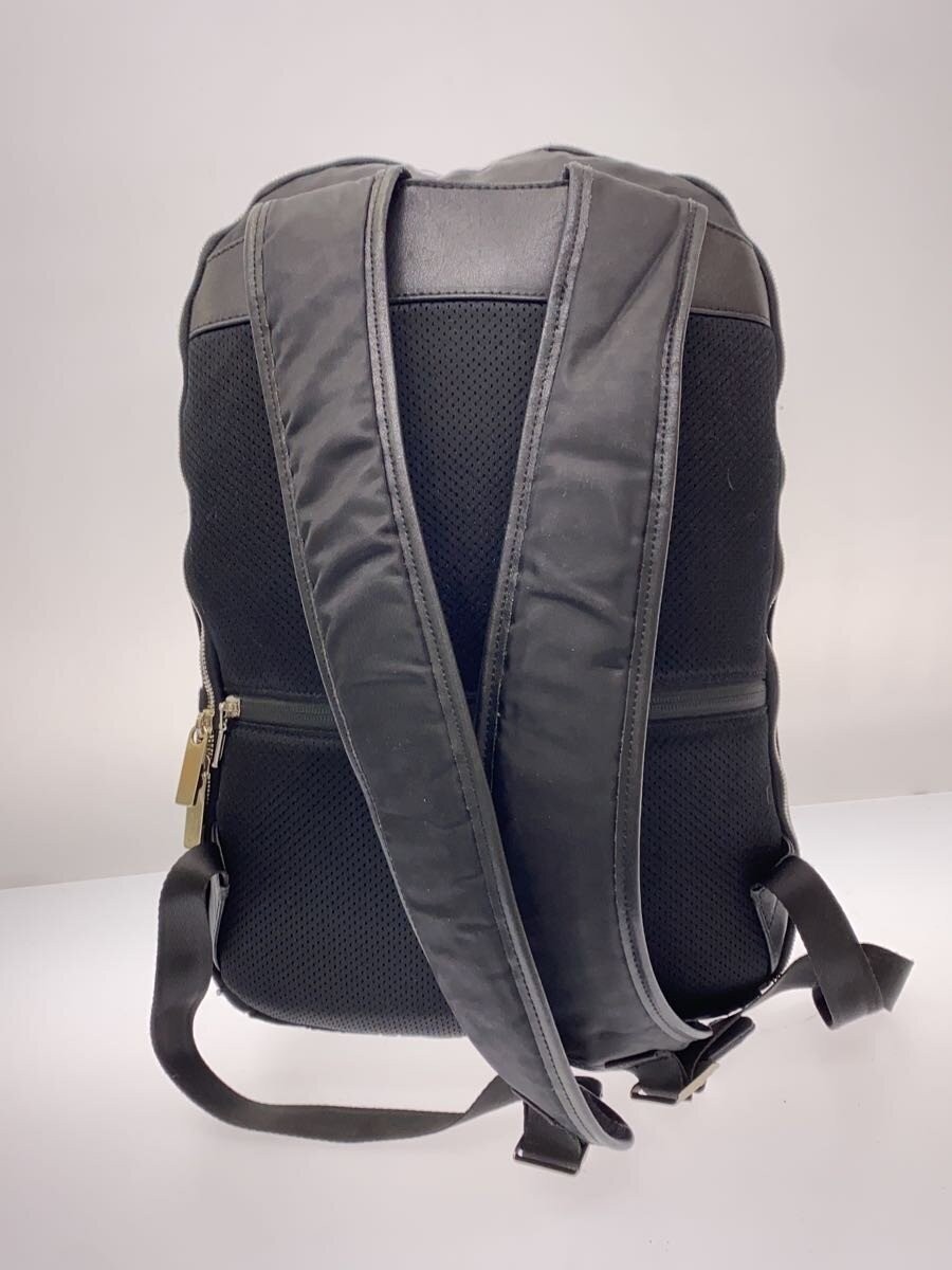 EPOCA UOMO LEATHER DAY PACK Backpack, Cowhide Leather, Black
