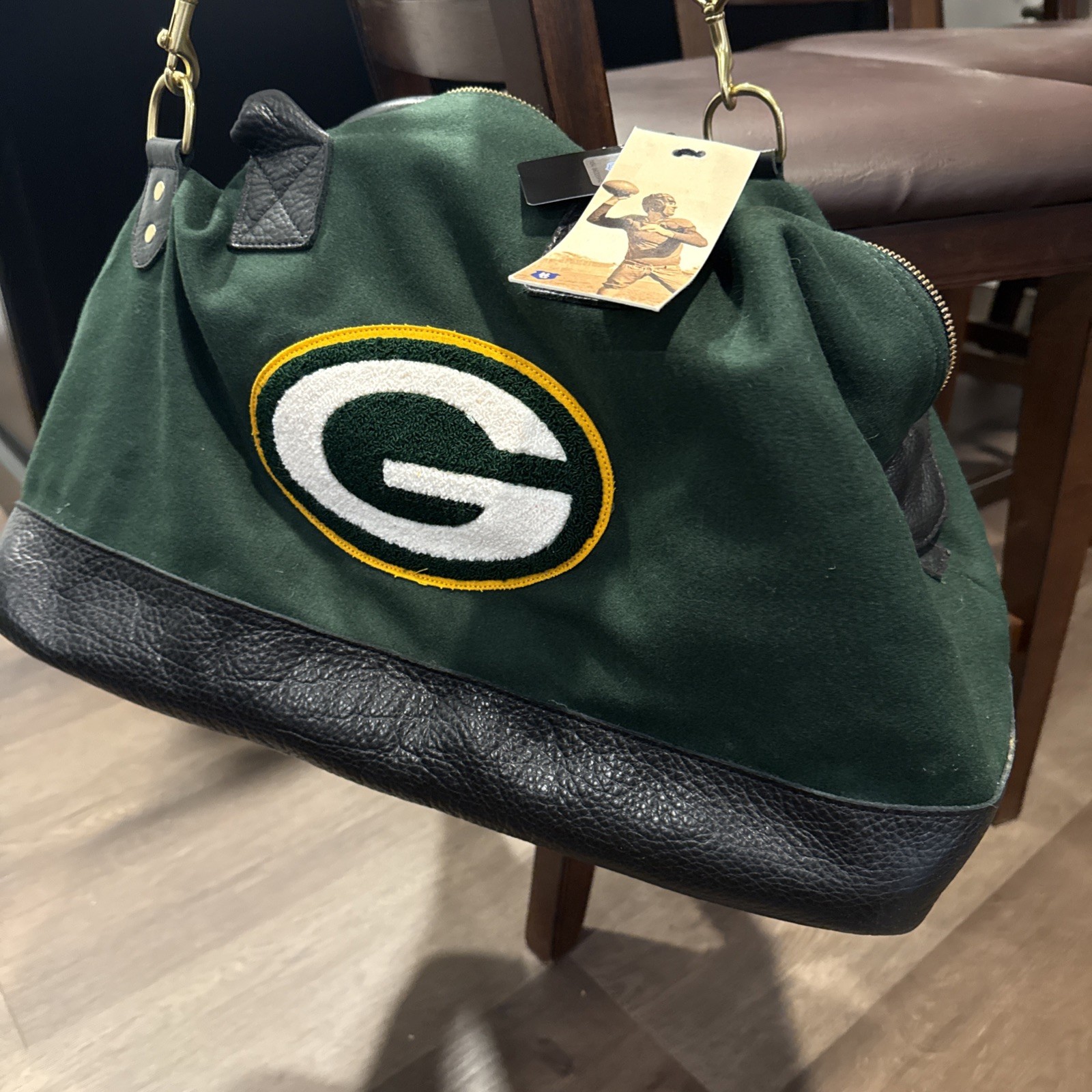Heritage Gear Duffle Bag Nfl Green Bay Packers