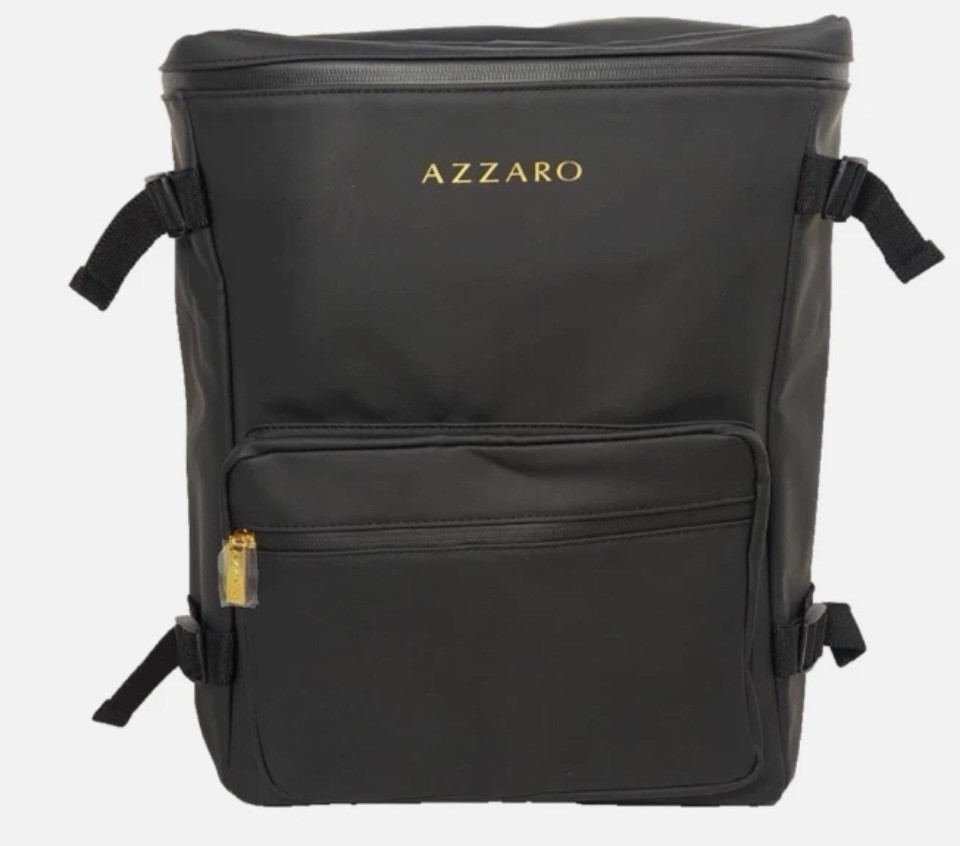 Azzaro Generic Backpack 25 Faux Leather Black