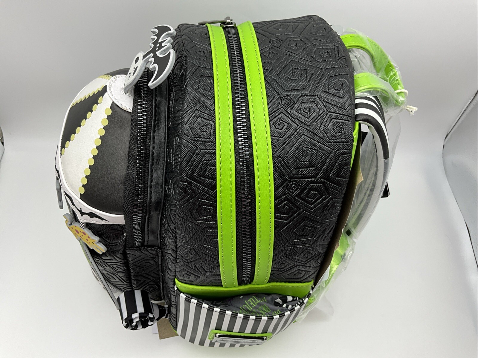 Beetlejuice Loungefly Carousel Hat Light Up Cosplay Mini Backpack NEW