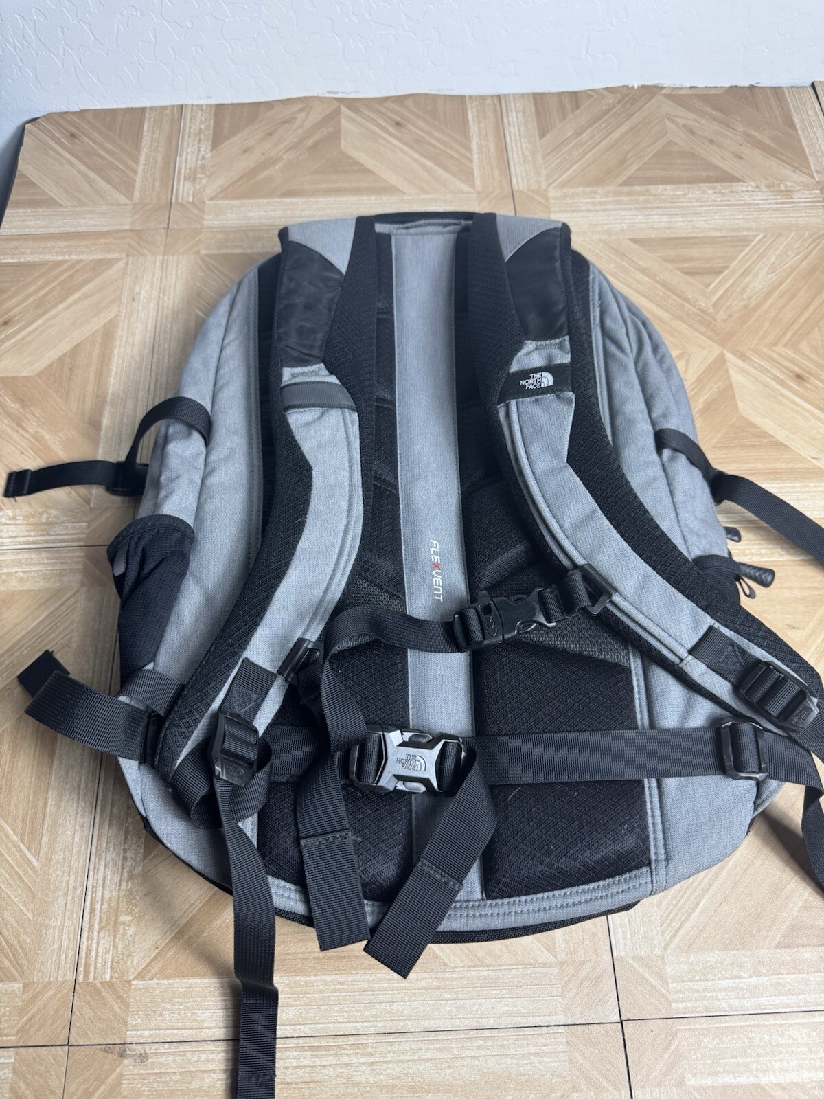 The North Face Generator Backpack Daypack Laptop Grey School Bag (turtle Logo)