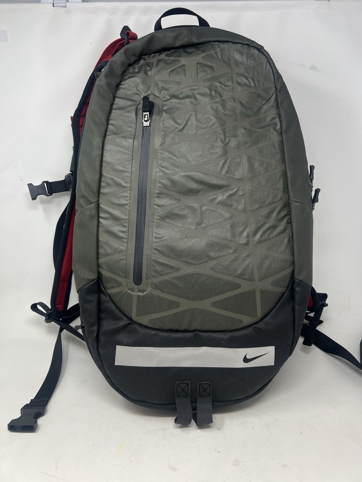 Nike Run Cheyenne Vapor Backpack Gray Red