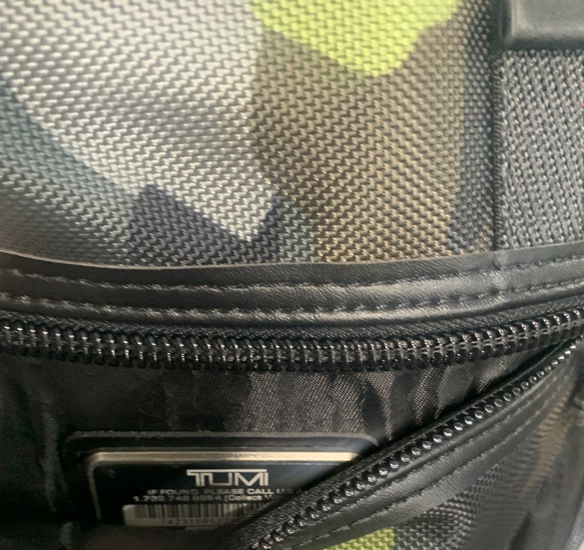 Tumi Alpha Bravo Knox Backpack Expandable. Limited Edition Camouflage Color