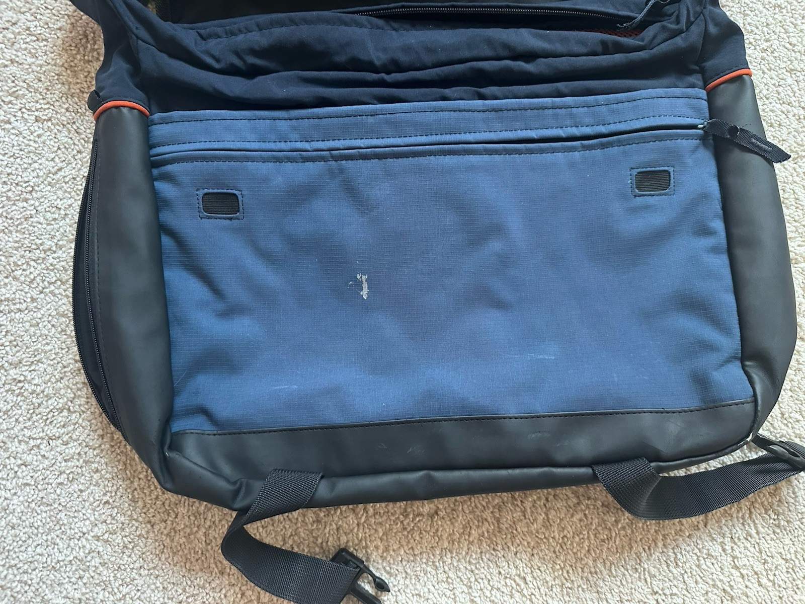 American Eagle Outfitters Blue Messenger Bag Adjustable Strap,Side Pockets