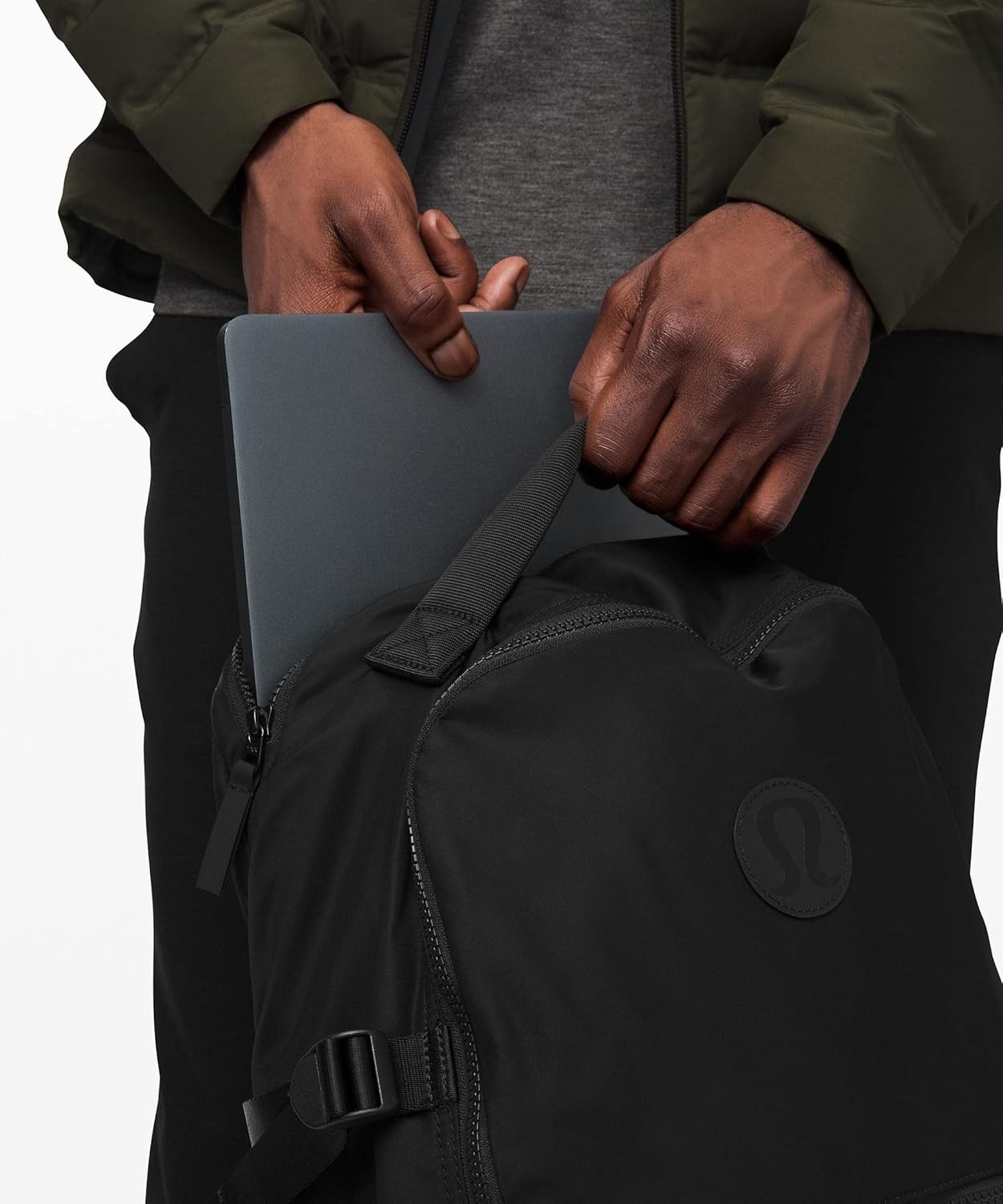Lululemon Backpack Black 17” Laptop Gym Bag – Summit Tour- READ DESCRIPTION