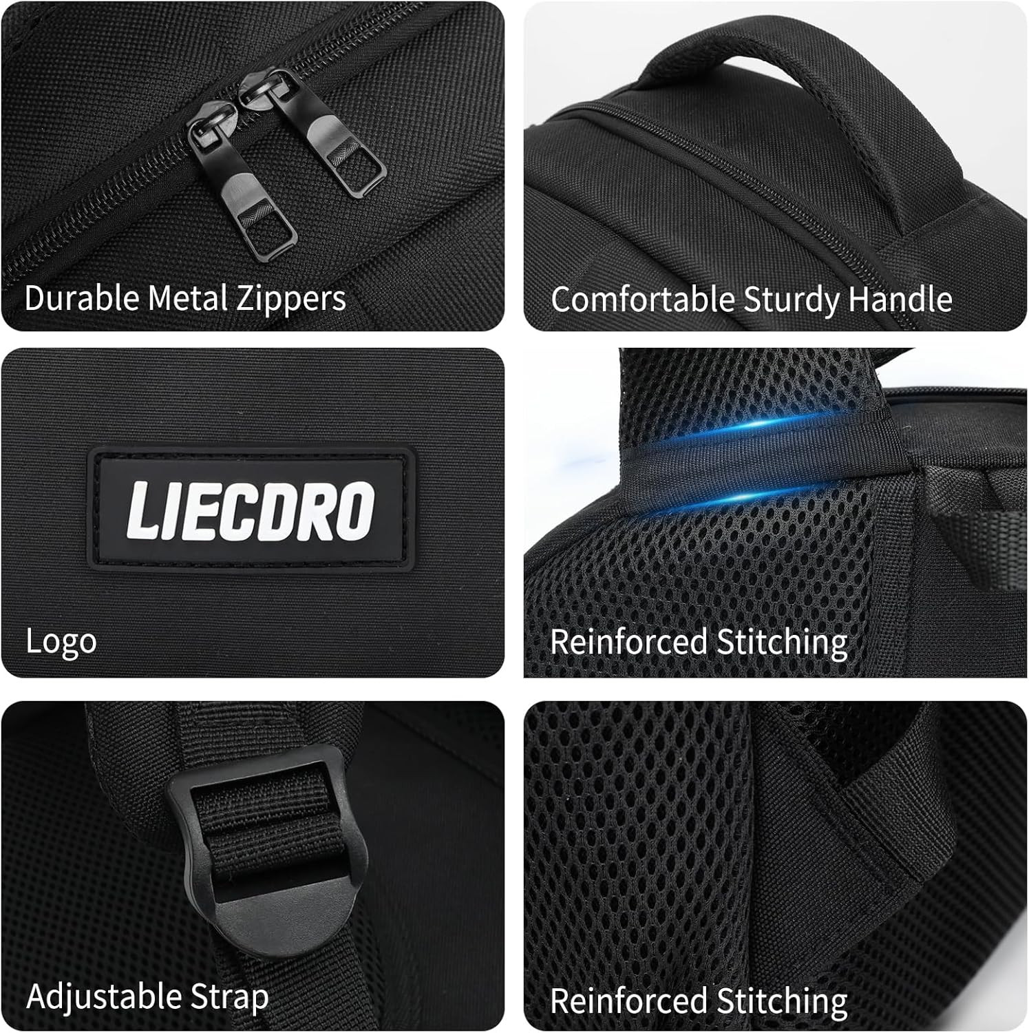 Backpack for Men, School Backpack for Boys Teens, 15.6 Inch Laptop Back Pack wit