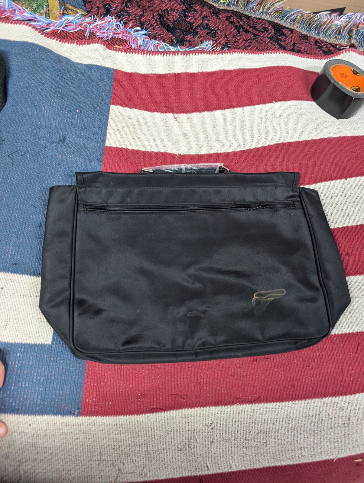 Serviette / Sacoche d’ordinateur Lanvin Parfums Black Messenger Bag