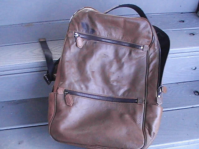 Johnston & Murphy Rhodes Leather Backpack