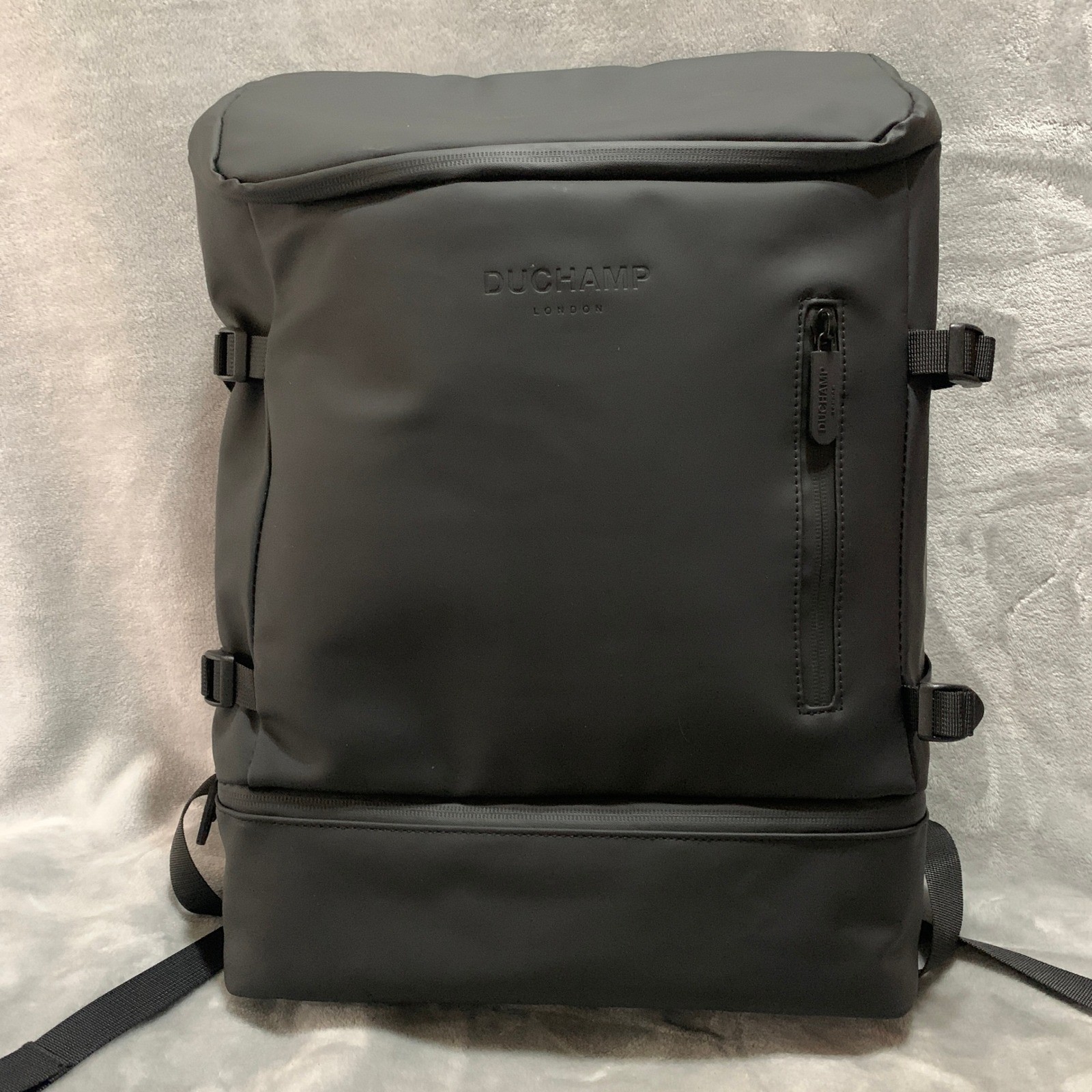 Duchamp London Men Black Laptop Backpack BT9031 Travel Bag New