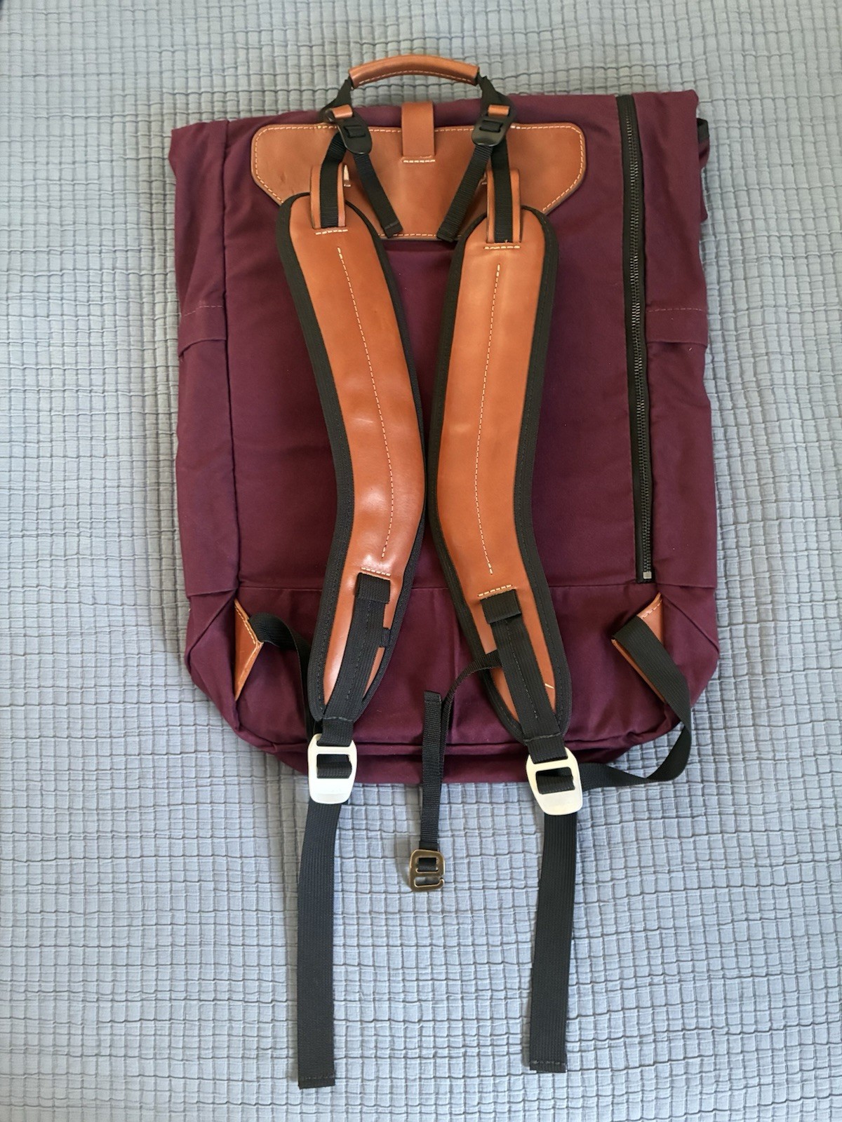 Tanner Goods Backpack Rucksack Burgundy