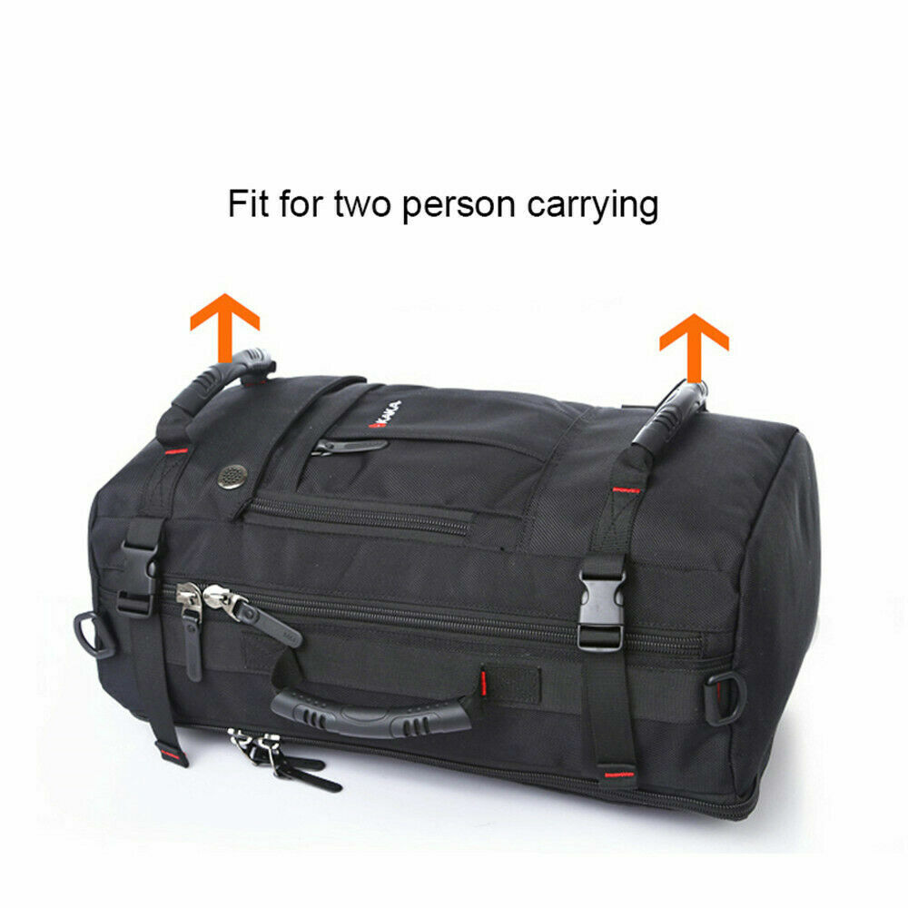40L Large Capacity Men Shoulder Backpack Polyester Travel Messager Luggage Bag