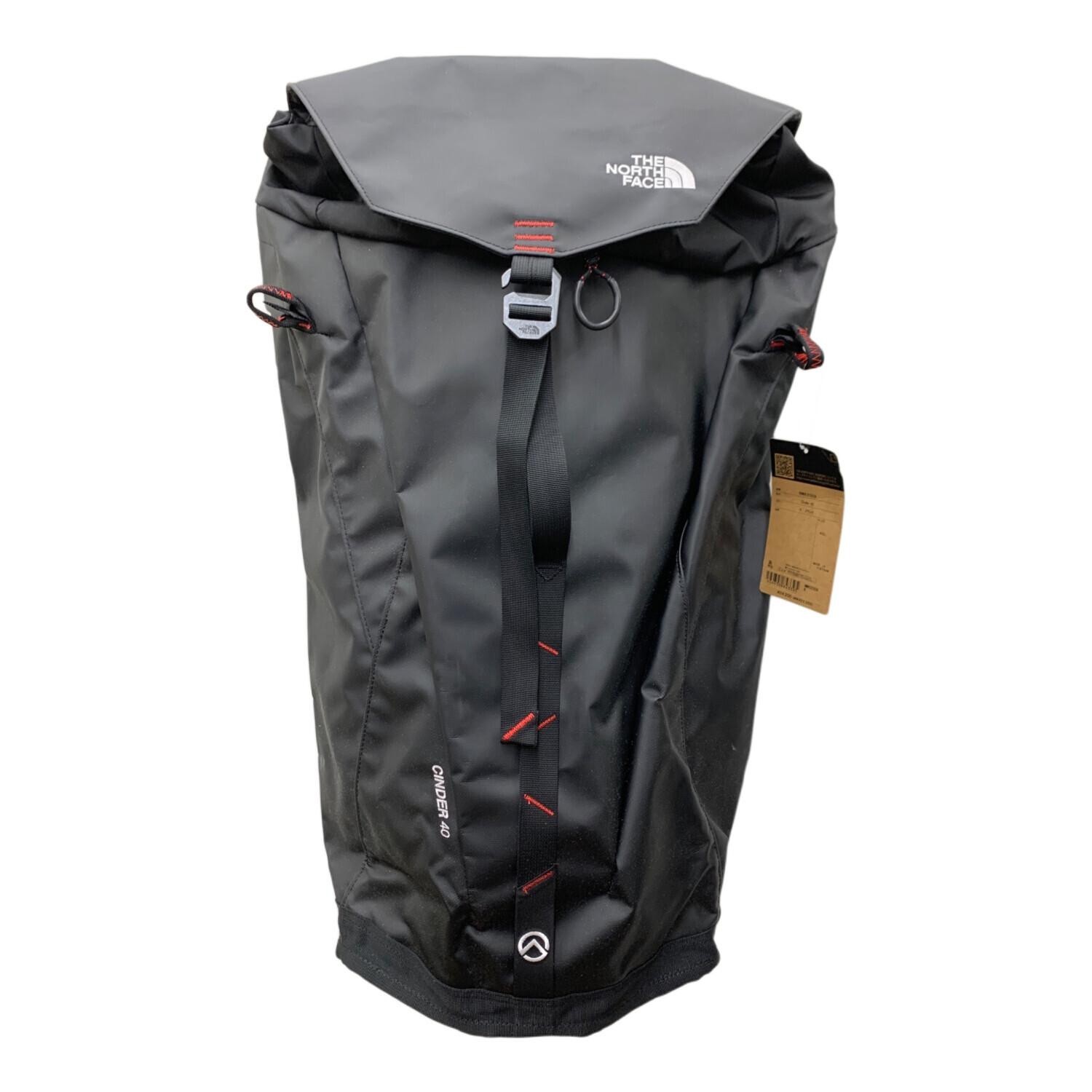 THE NORTH FACE CINDER 40 NM62009 Backpack Black 40L Used
