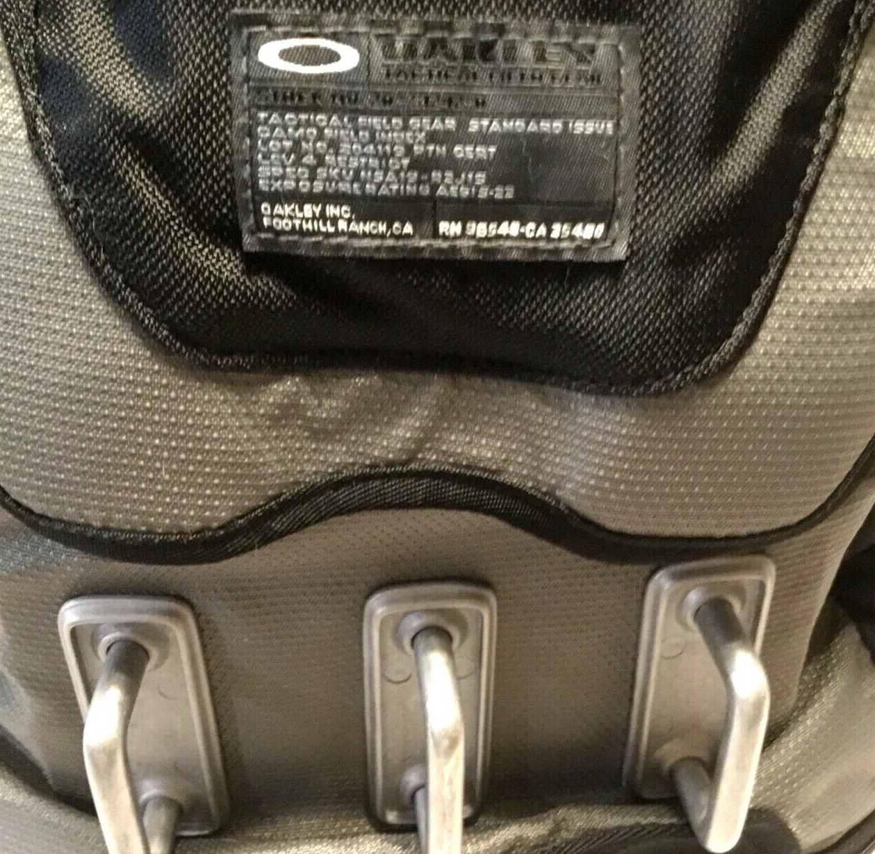 OAKLEY KITCHEN SINK BACKPACK Black / Grey 34L Tactical Field Gear Day Pack Bag