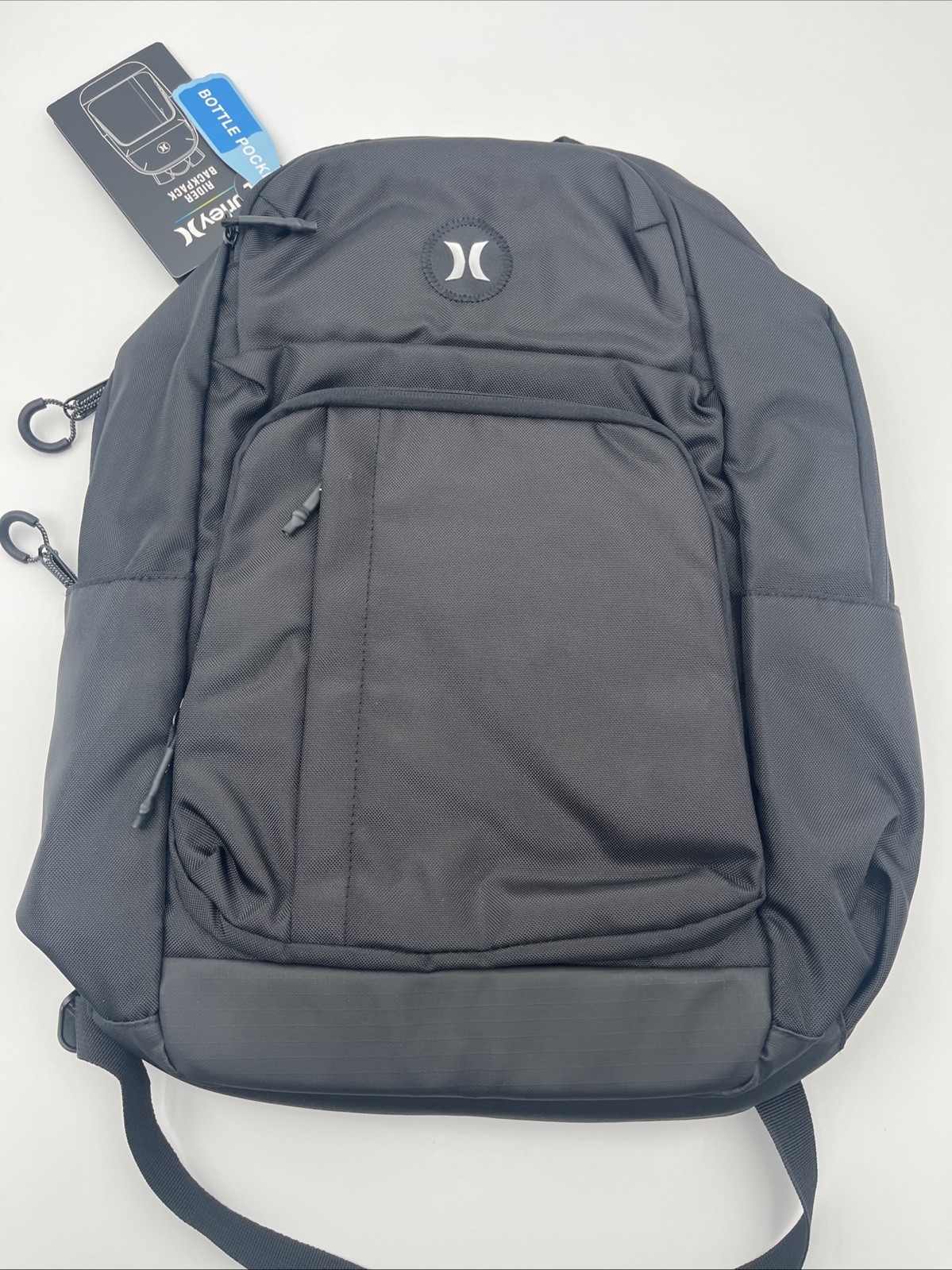 Hurley Lightweight & Durable Everyday Rider Backpack Black MRSP: $65.00