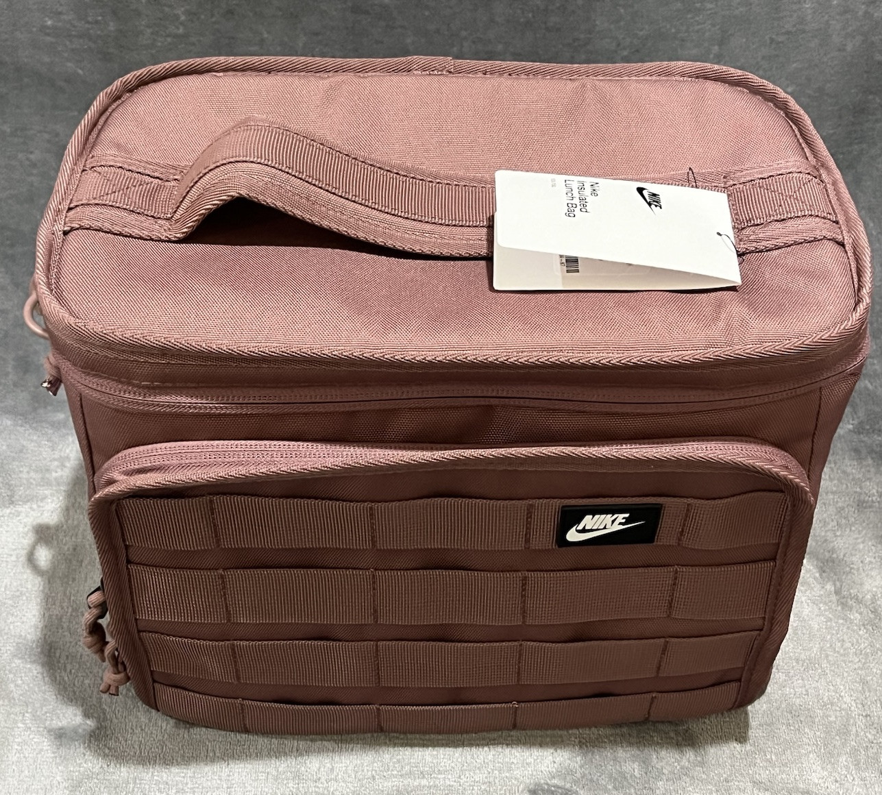 Nike Futura Sport Insulated PEVA Lining Lunch Box Bag Tactical 13.75L NWT Mauve