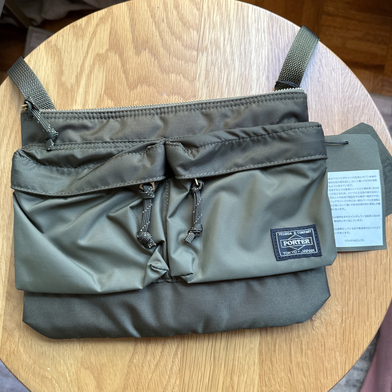 In Stock FS PORTER YOSHIDA BAG FORCE SHOULDER BAG 855-05458 olive drab