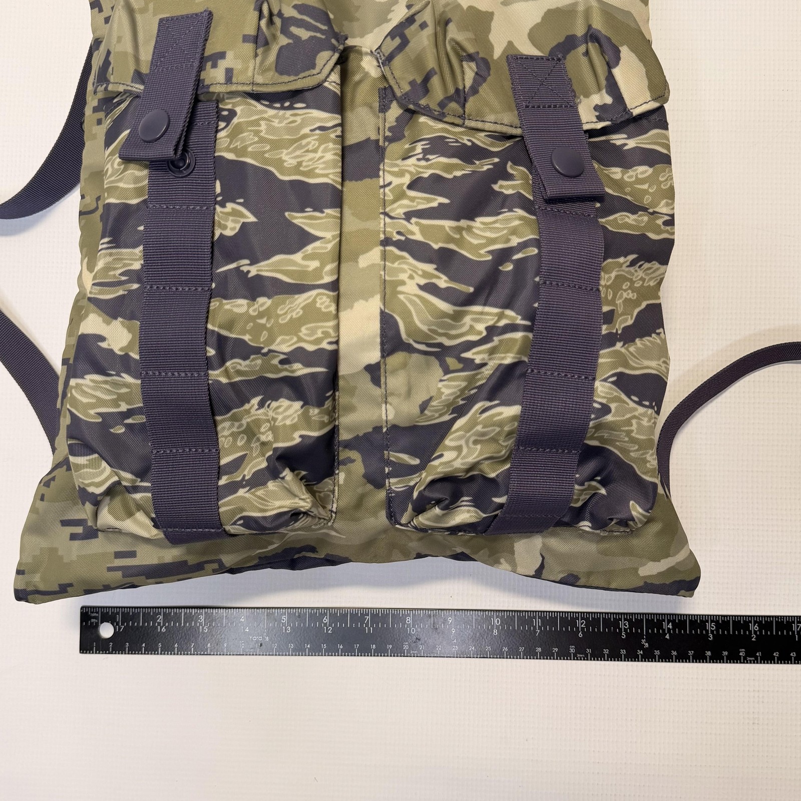 Under Armour Backpack Mens Medium Green Camo Project Rock Storm Sports Gym