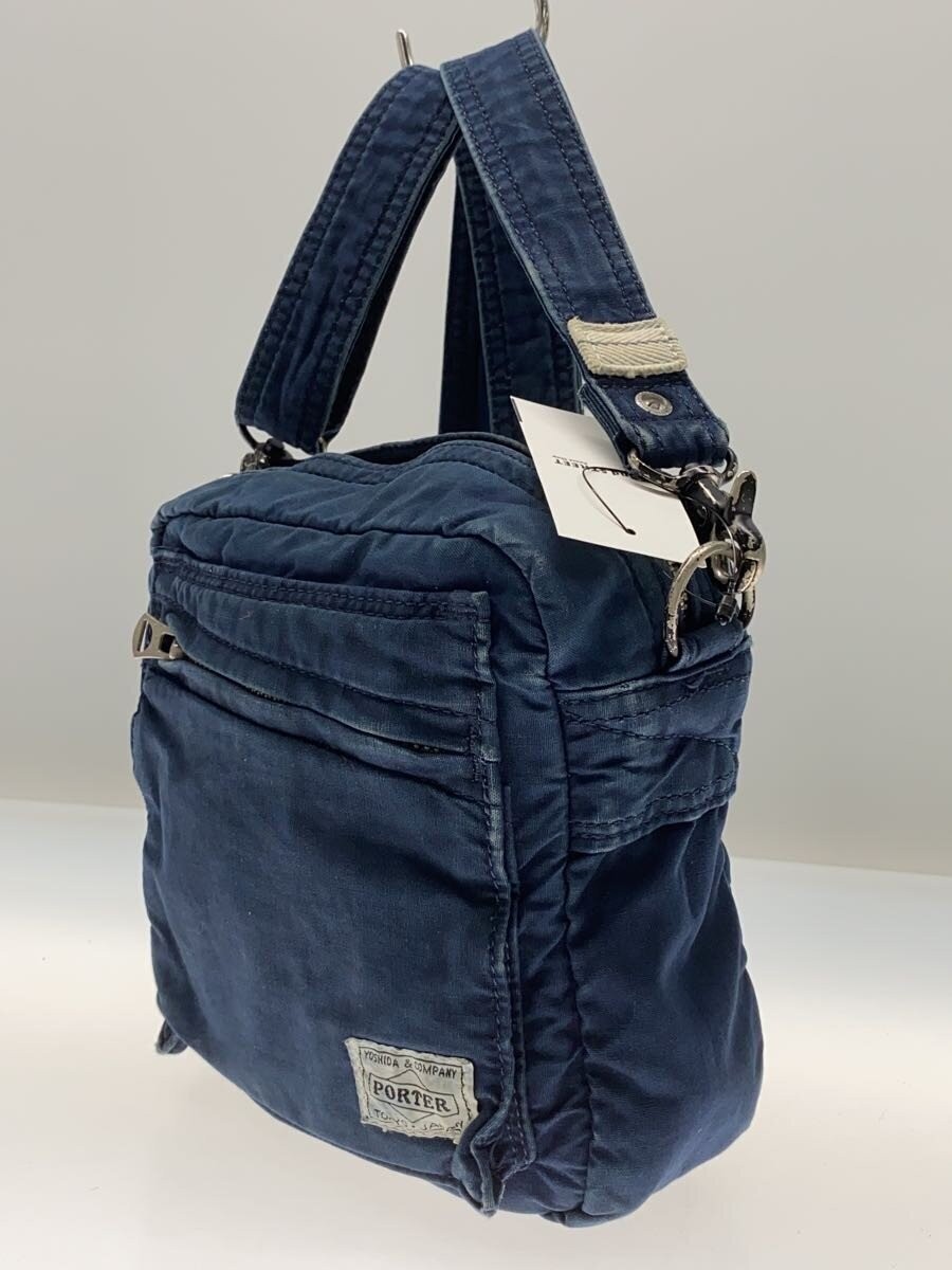 Authentic Porter Navy Shoulder Bag 6x19x16cm Casual Accessory