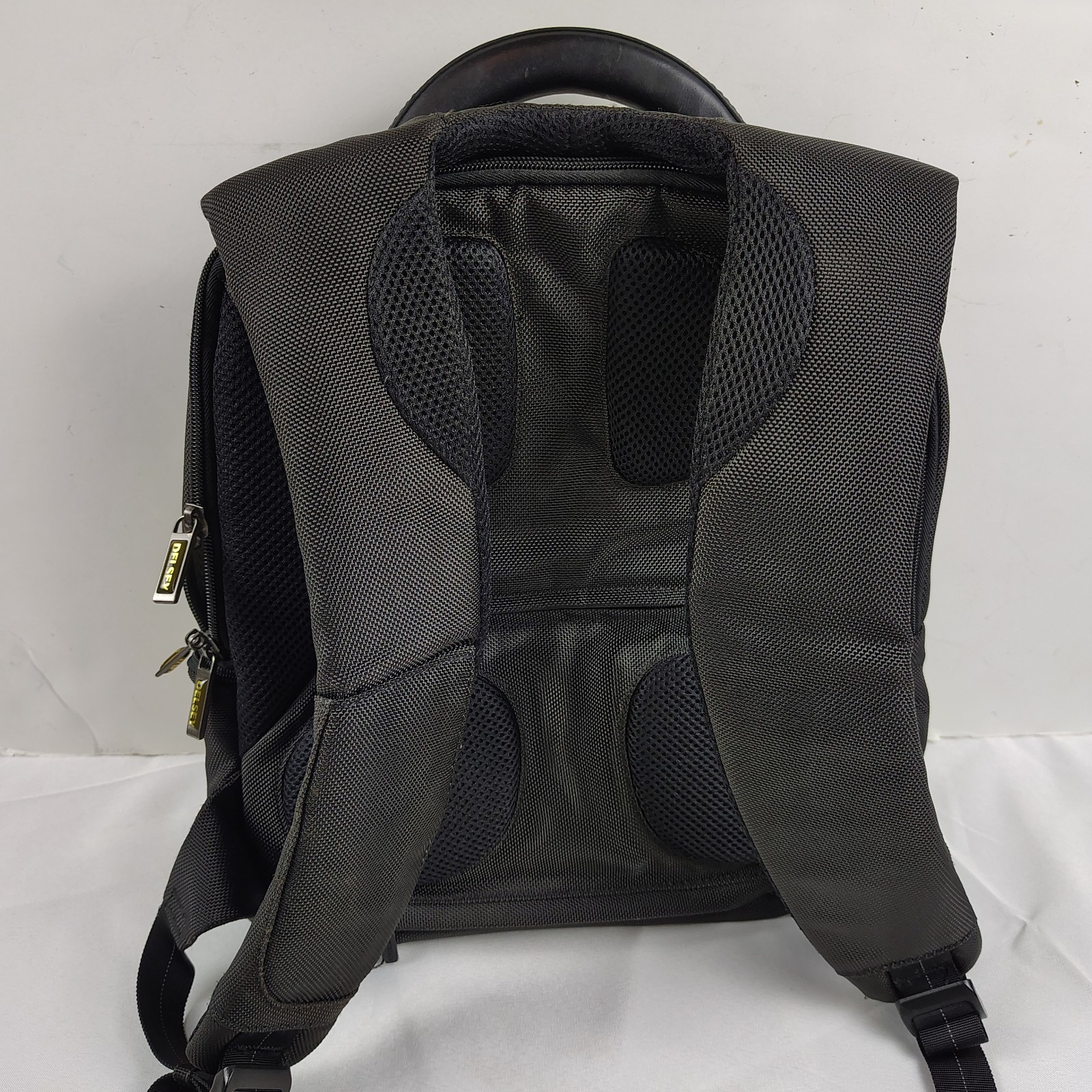 Delsey Paris Icones Quarterback Plus 2 Compartment Laptop Backpack ~14″x12″x6″