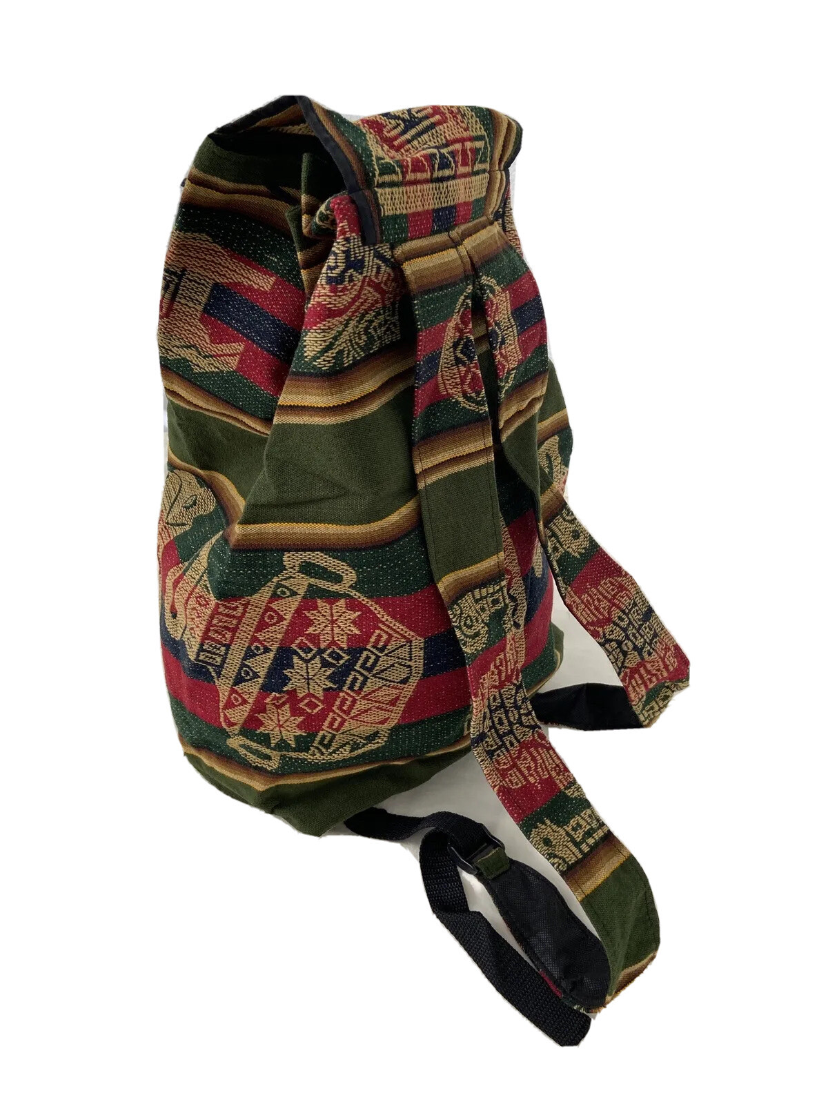 cusco – Large Peruvian Woven Native Inca llama Mantel Backpack