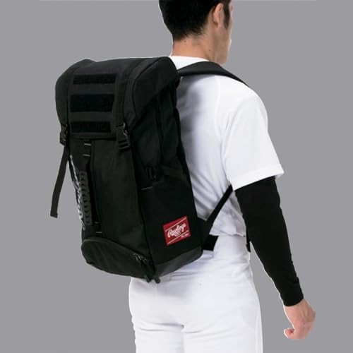 Rawlings Baseball Backpack 32L EBP11S03 Black/Clear W29cm x H51cm x D17cm　Japan