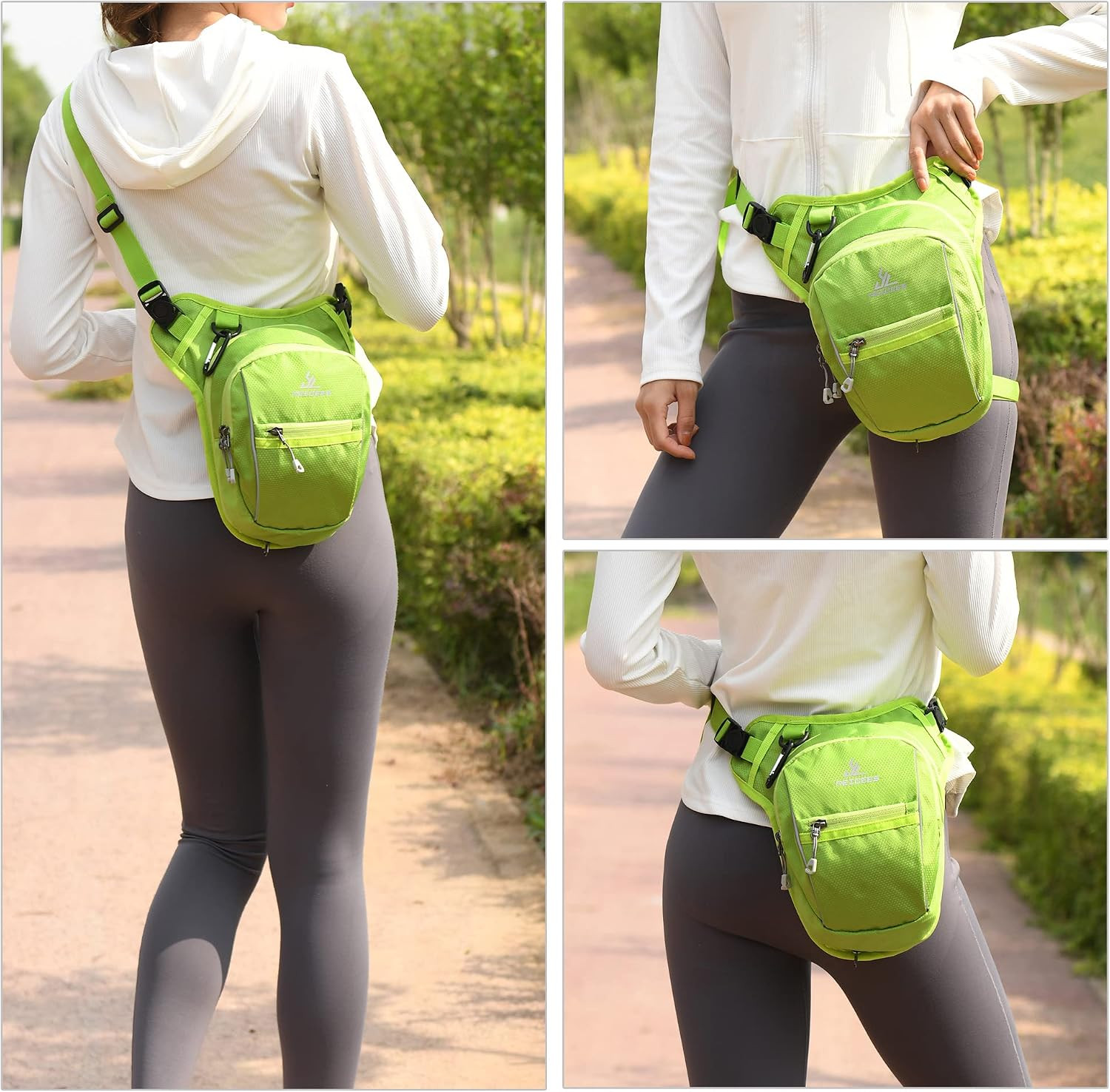 Drop Leg Bag- Expandable Space Thigh Bag Waterproof Outdoor Motorcycle Bike Ride