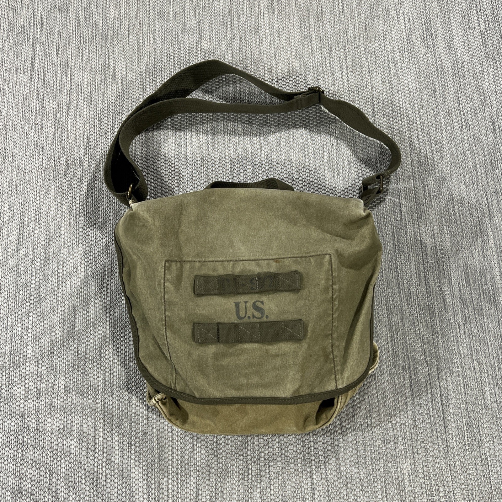American Eagle Outfitters VTG Crossbody Bag Y2K OD Green Utility Messenger Pack