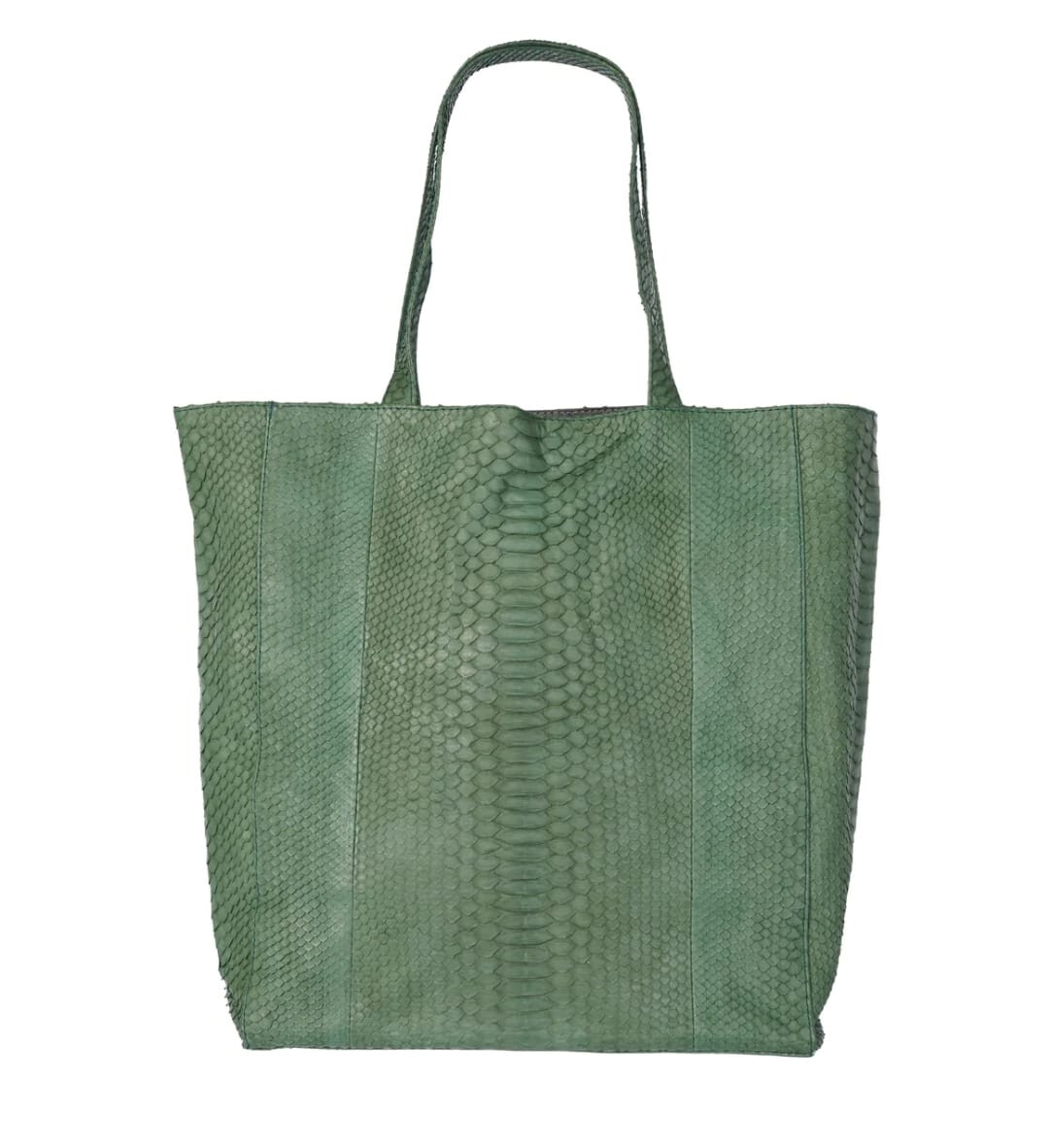 Presale Genuine Python Skin Leather Tote Bag Traditionally Handmade