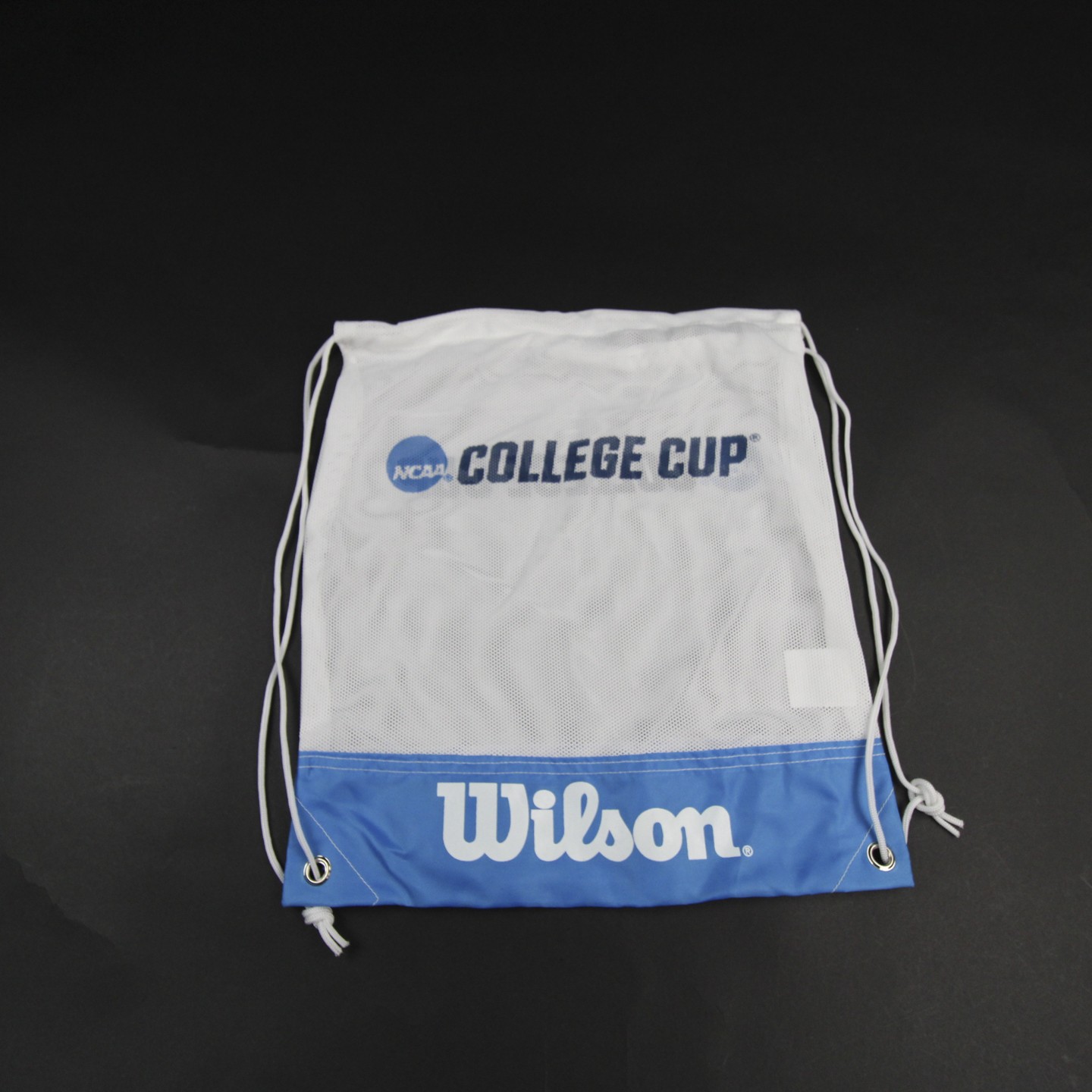 Wilson Bag – Drawstring Unisex White New without Tags OSFA