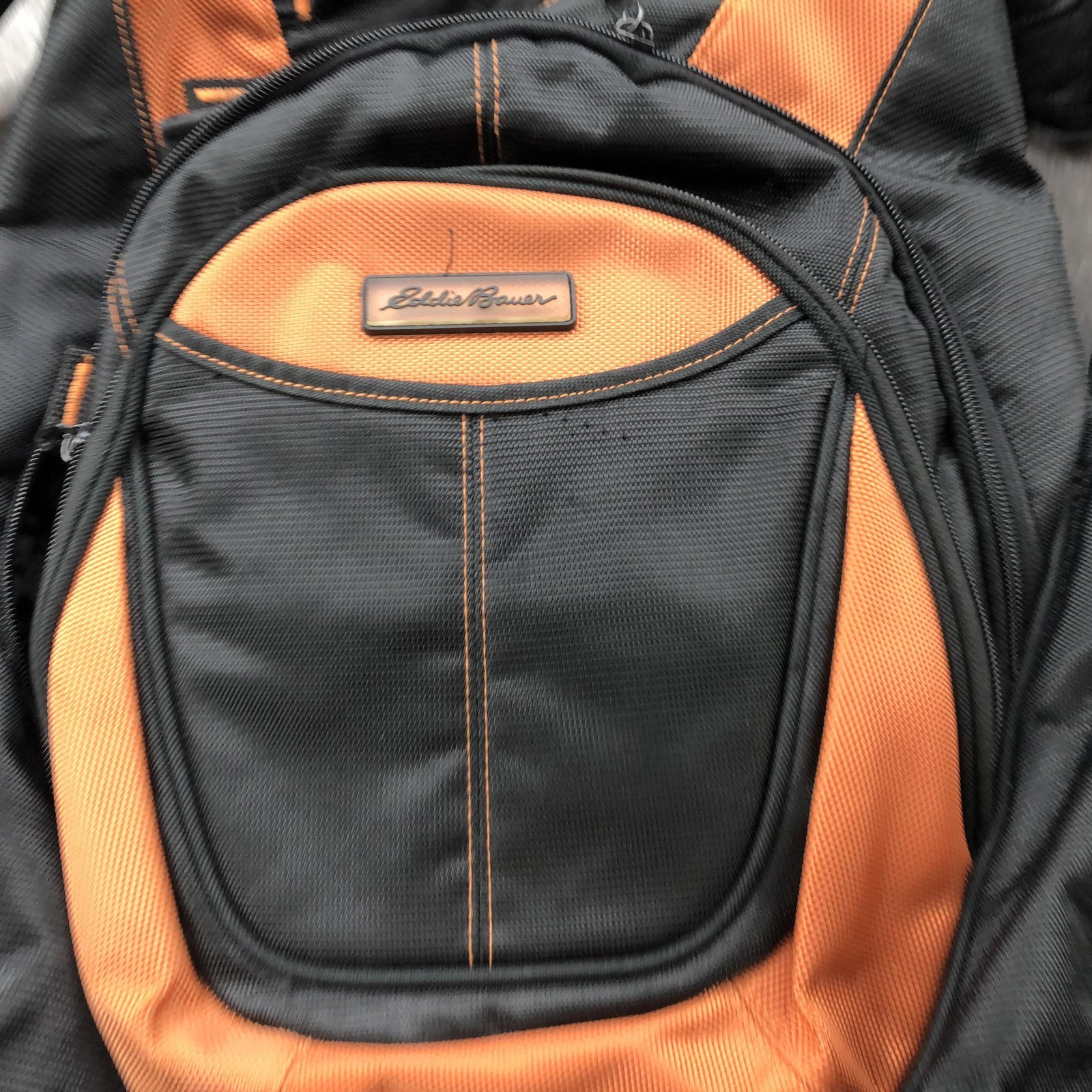 Eddie Bauer Backpack Padded Straps Multiple Pockets Outdoor Travel Bag Hiking