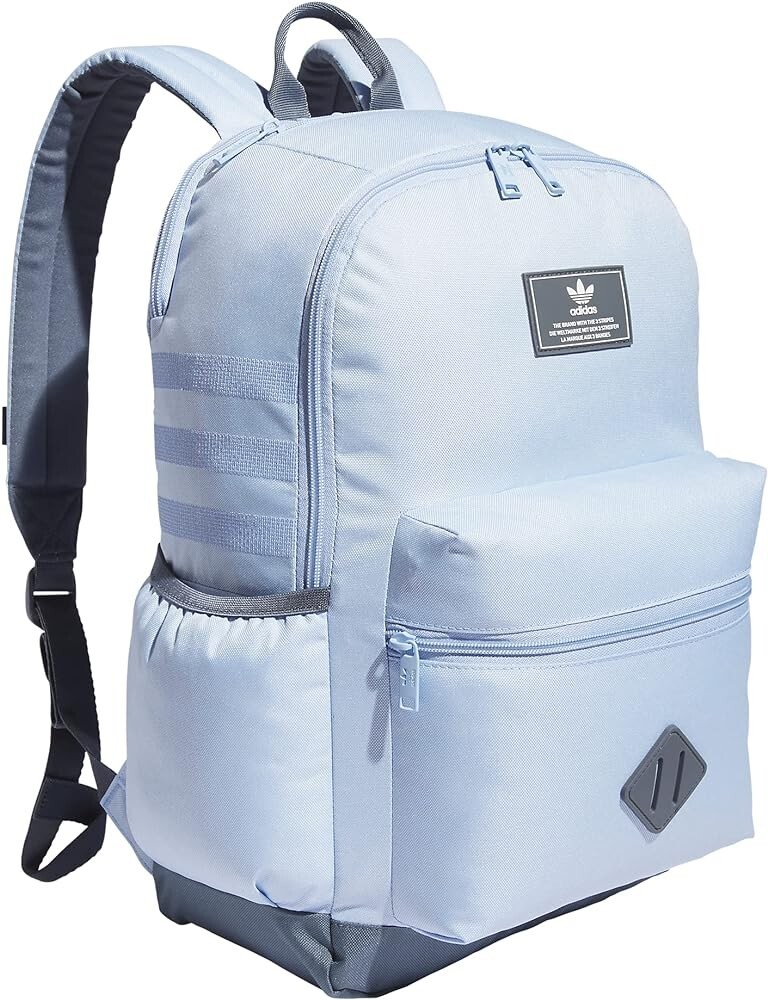 Adidas National 3 Backpack ‘Light Blue’ School/Work – GC1192 – New With Tags