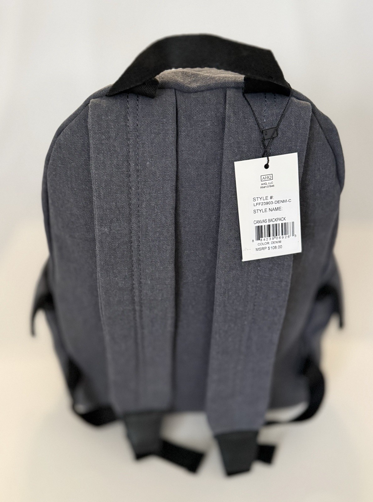 Canvas Denim Backpack – MSRP $108