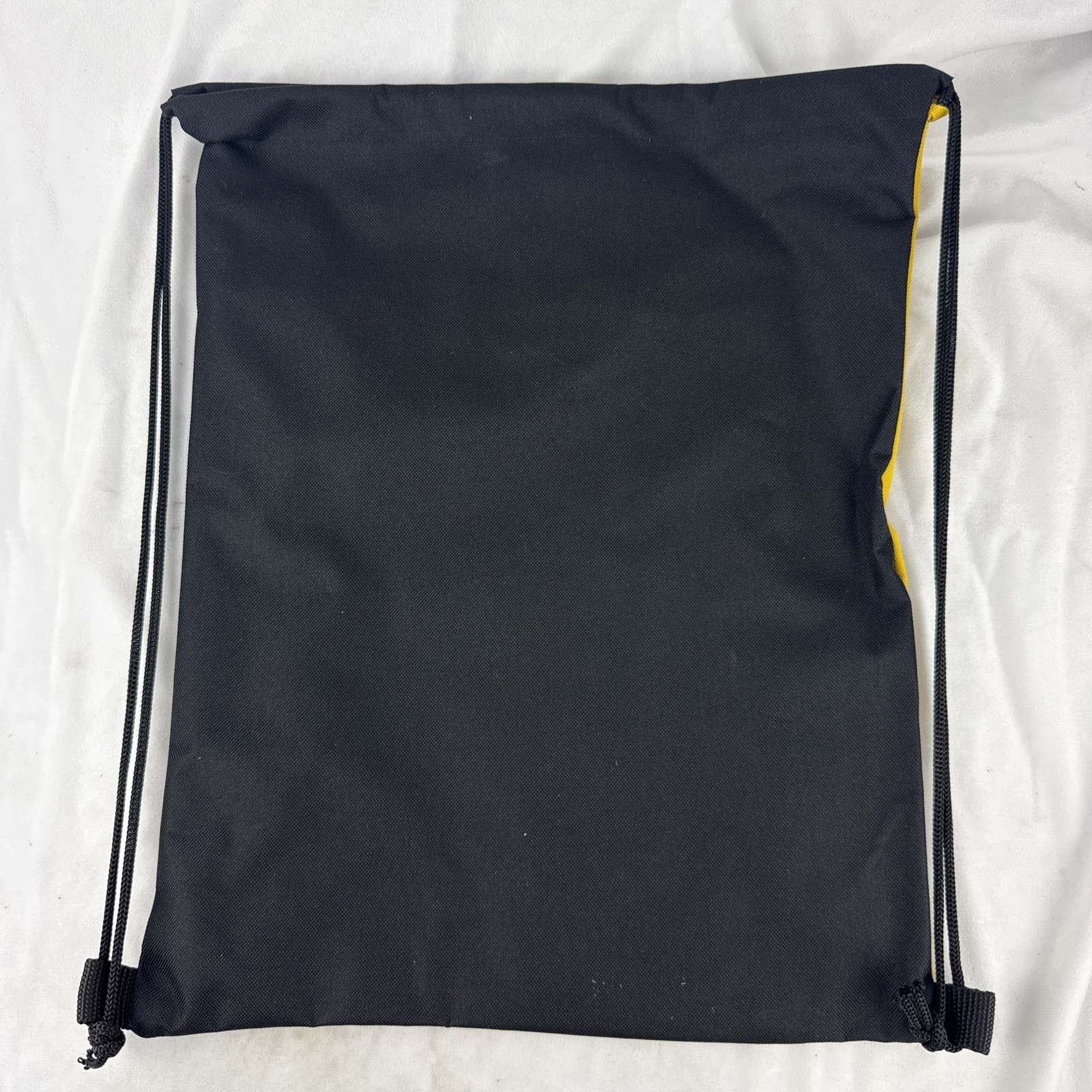 U.S. Army Black Drawstring Bag Backpack with Zipper – Be All You Can Be