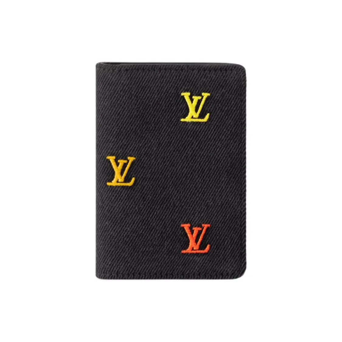 LOUIS VUITTON Pocket Organizer Wallet Men’s Black 2.9×0.4×4.3 in
