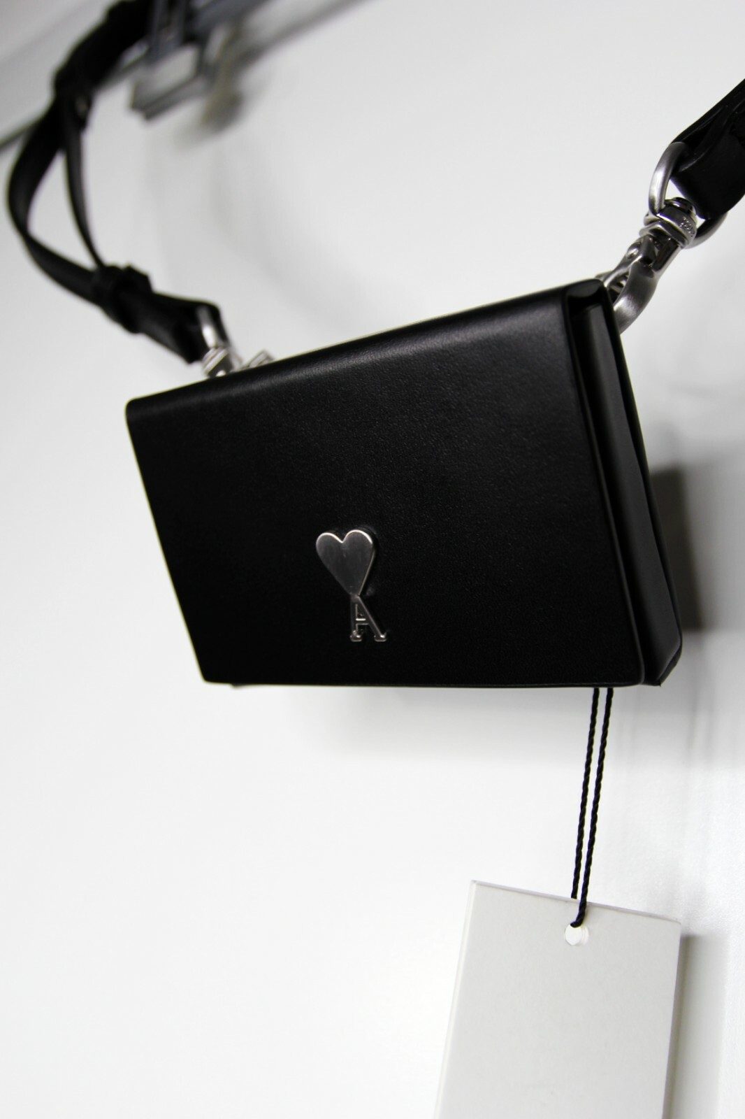 BNWT AW20 AMI MINI BOX BAG RIVET LOGO