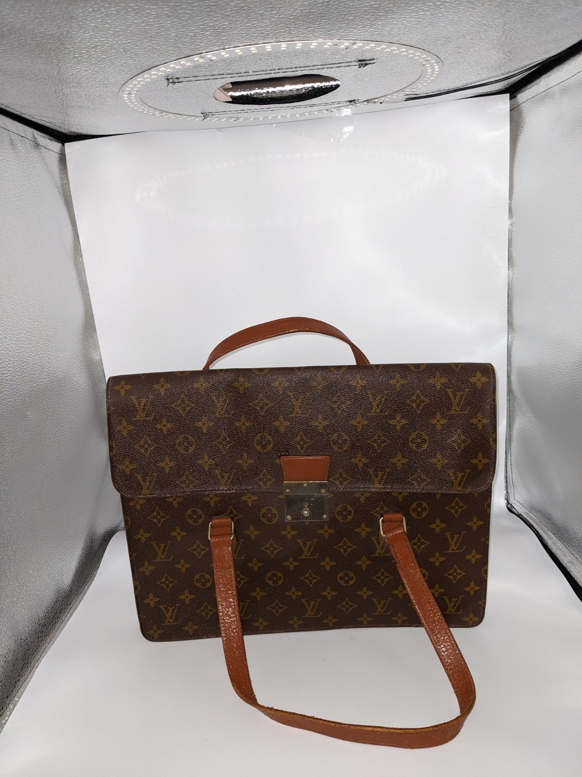 Vintage Louis Vuitton Monogram Briefcase | Classic 70s LV