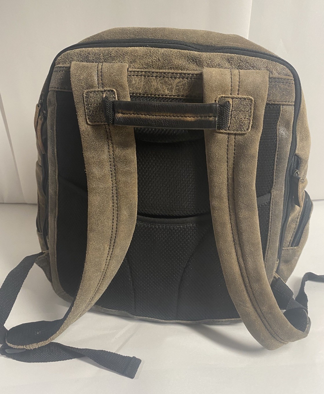 Wilson’s Leather Suede Leather Backpack Laptop Bag Business Travel