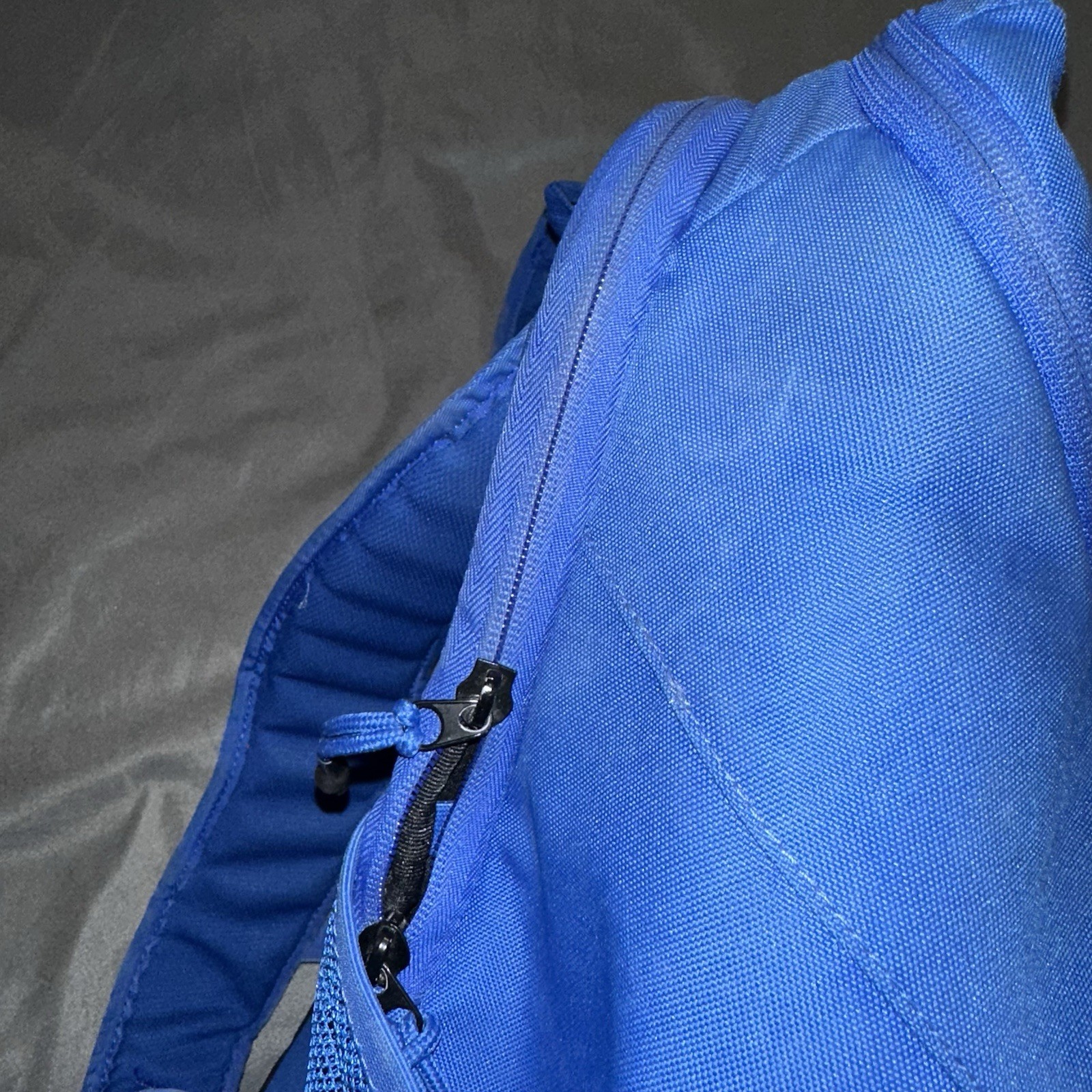 Nike Elite Pro 32L Basketball Backpack Embroidered Swoosh Royal Blue Adjustable
