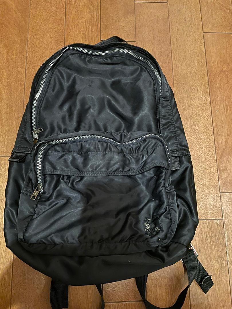 PORTER Yoshida & Co. Tanker Round Daypack Backpack Black Nylon Junk