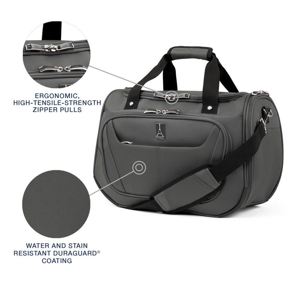 Travelpro Maxlite 5 Softside Lightweight Underseat Tote, Shadow Grey One Size U9