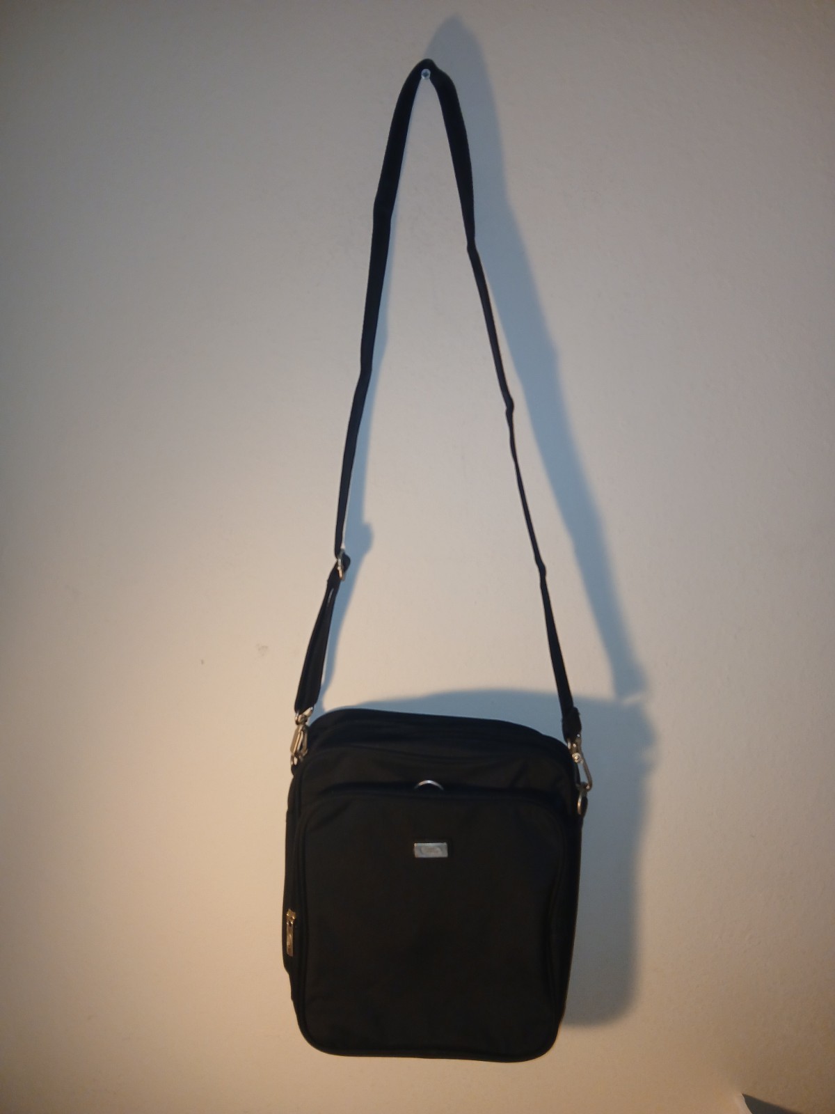 Land Rover Black Collapsible Duffel Tote Travel With Shoulder Strap
